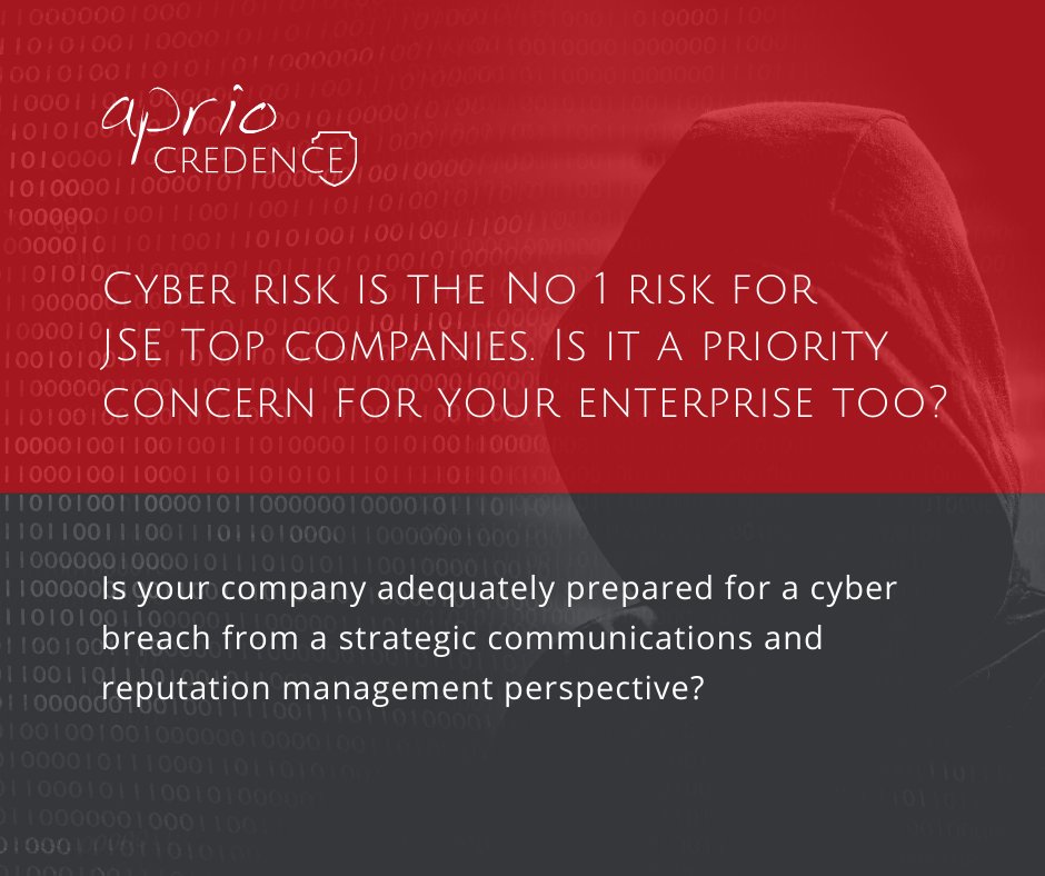 Aprio_Group's tweet photo. In today’s world, it is imperative that your company is adequately prepared for a cyber breach. Are you equipped from a strategic communications and reputation management perspective to handle your next crisis?

For more info, visit https://t.co/OsJzHMItMr https://t.co/7jZUGRQoH3