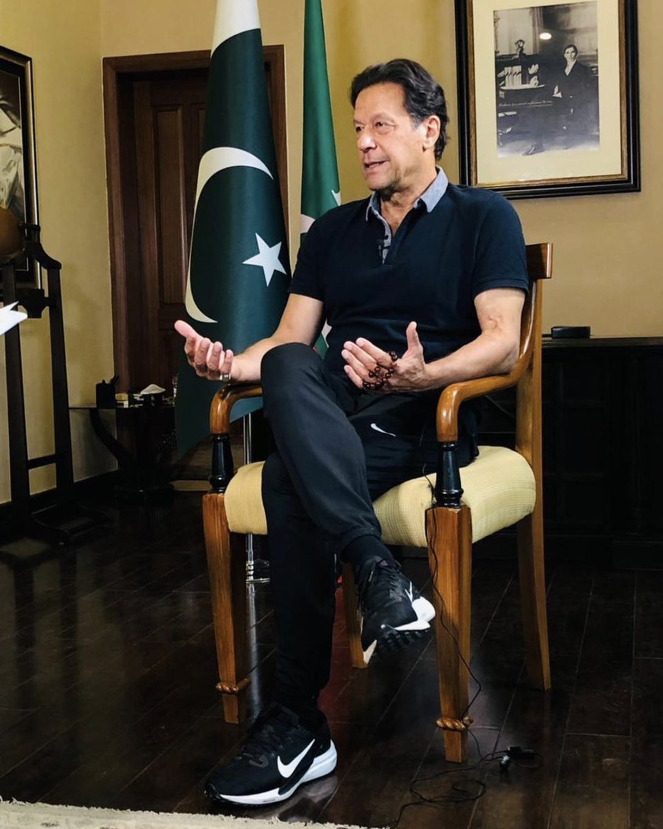 PTI (@ptiofficial) on Twitter photo Chairman PTI <a href="/ImranKhanPTI/">Imran Khan</a> earlier today, in Bani Gala. Imran Khan will be in Peshawar today.
#امپورٹڈ_حکومت_نامنظور Chairman PTI <a href="/ImranKhanPTI/">Imran Khan</a> earlier today, in Bani Gala. Imran Khan will be in Peshawar today.
#امپورٹڈ_حکومت_نامنظور