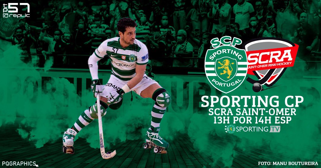 ToniPerez57's tweet photo. Jornada 2! 

Ganhar para acceder aos 1/4 de final! 

14:00 🇪🇸 
🖥Sporting tv 

SPORTING CP - Saint Omer 

VAMOS SPORTING 💪💚🦁!!

#sportingclubedeportugal #hoqueipatins #hóqueiscp #condoblelove ✌️ #57tp https://t.co/DL7OBZvxNH
