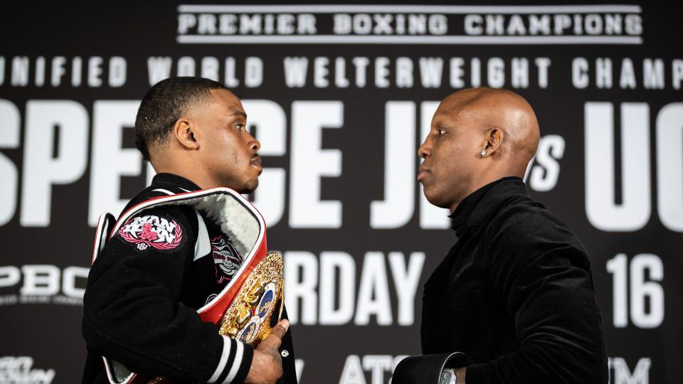 BOXEO EN EUROSPORT. 
Esta semana: 
Velada Spence Jr - Ugás. En directo la madrugada del sábado al domingo por la App. 
Jueves 21 h. Repetición del Fundora - Lubin en E2
Domingo 17: 22.25 García - Harrison y Fundora - Lubin y a las 00.00 lo mejor del la velada Spence - Ugás en E2