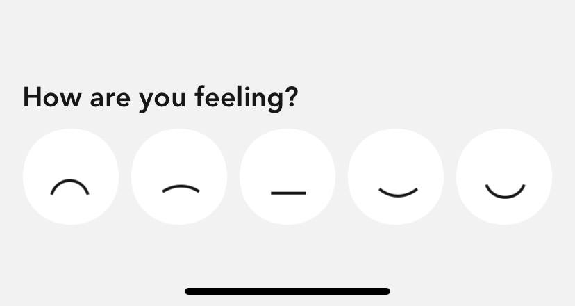 chandniverse's tweet photo. fren: how you feeling
me: great
fren: cool

stoic app: how you feeling
me: great
stoic app: why? what did you do today that makes you feel good? write it down. do more of it everyday. I'll remind you. 

I'm feeling aggressively loved. by an app  :) https://t.co/Oj9mULOxa9