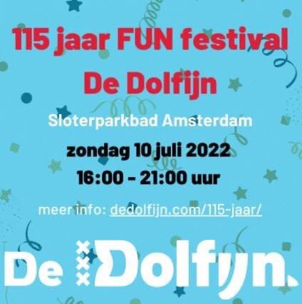 dolfijnwp's tweet photo. SAVE THE DATE!! 10 juli 2022 van 16:00-21:00

ZV De Dolfijn bestaat sinds 1906, dus in 2021 al 115 jaar!!

En dat vieren we samen tijdens het 115 jaar FUN festival.
Meer info op de website van De Dolfijn: https://t.co/Ok0TtUNVNC https://t.co/Hmupj5ouN2