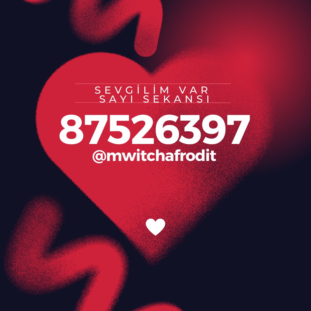 mwitchafrodit's tweet photo. ✨Hayatına yeni bir ilişki çekmek ve hayalinde tasarladığından daha mutlu olmak isteyenler için harika bir sayı sekansı!!
🌟87526397🌟
Ve öyle de oldu..
#sayısekansı #tarot #astroloji https://t.co/MBG6Fts3aI