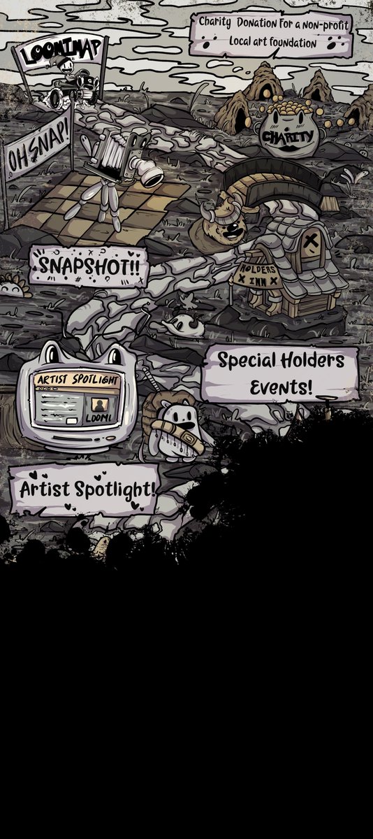 Dies ist unsere aktuelle Roadmap, ich bin sicher, dass bald eine neue erscheinen wird, ich freue mich schon sehr auf das vollständige Aussehen  @loomiheads  <a href="/TheBigManic/">Christian</a>  <a href="/Ackticql/">Ack</a>  @eoolsut  <a href="/Peng11319433/">JY88.eth</a>