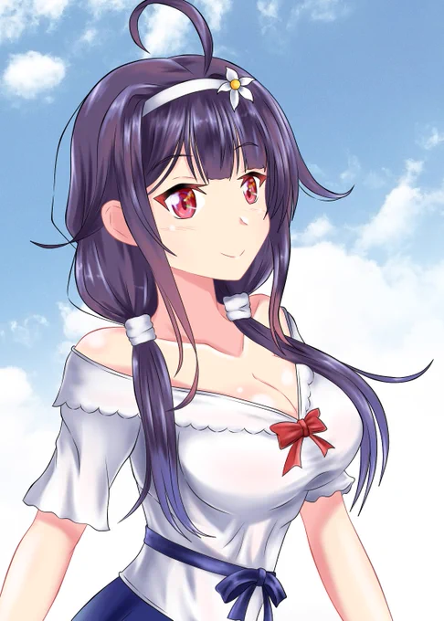 #艦これ
#大鯨

て・い・と・く♡♡

私服大鯨! 