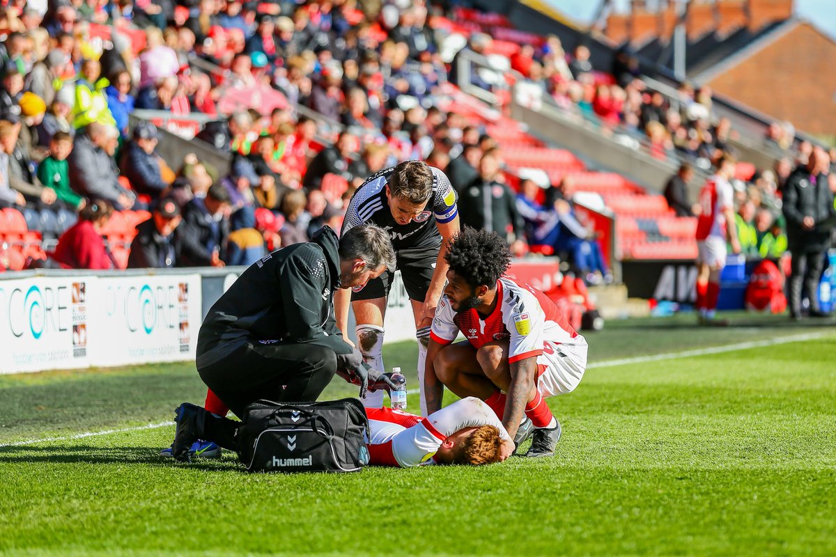 Fleetwood striker Ged Garner may miss rest of season
blackpoolgazette.co.uk/sport/football…