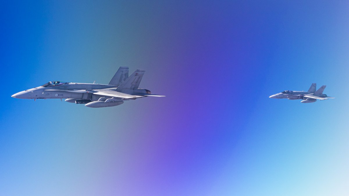 RoyalAirForce's tweet photo. Typhoons from @RAFLossiemouth have joined Finnish, German and Belgian fast jets in the skies over Estonia for the @NATO led exercise Ramstein Alloy. The exercise trains the quick reaction forces that safeguard the skies in the region. #WeAreNATO #StrongerTogether https://t.co/zHYigS8y69