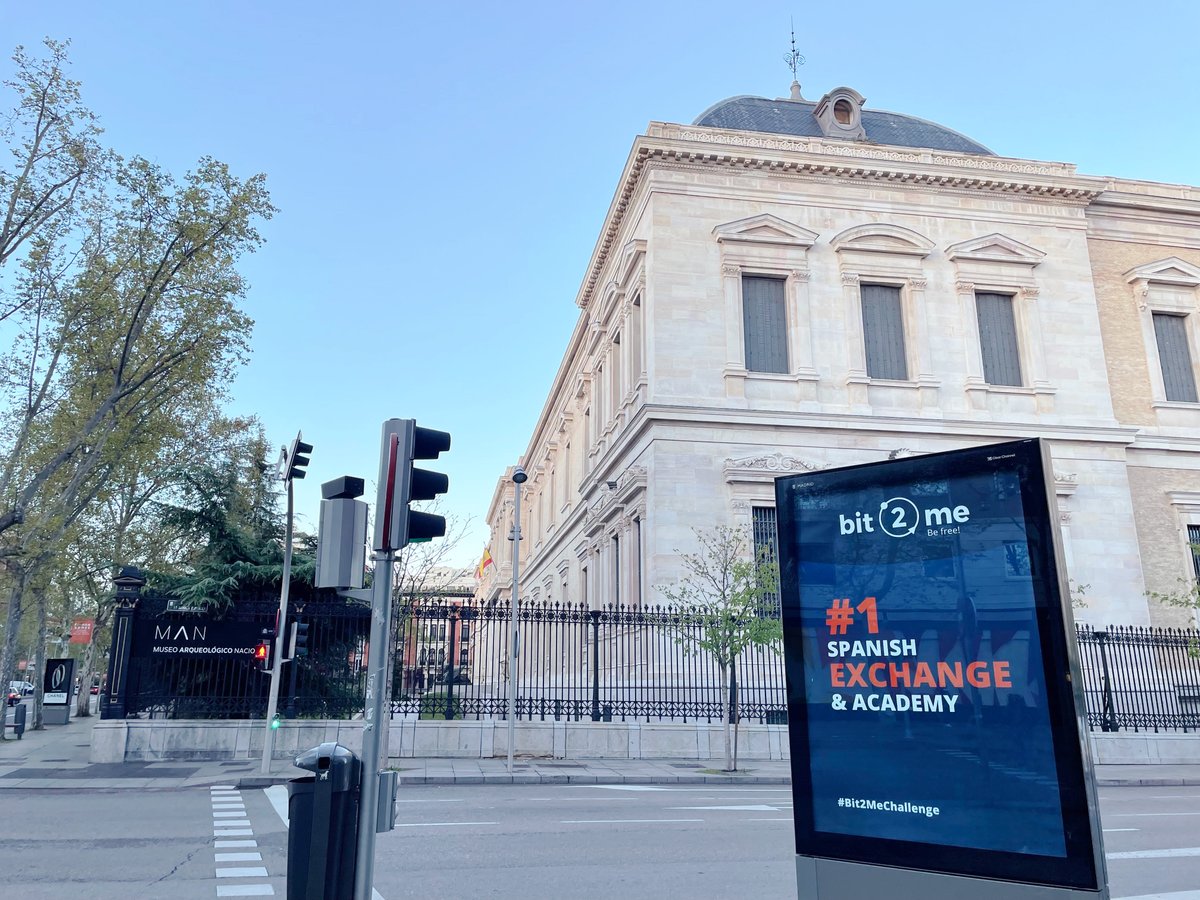 Bit2Me_Global's tweet photo. 💥 BOOM 💥We're back in Madrid!
You can find our posters in its main streets: Gran Vía, Alcalá, Velázquez, Serrano or Paseo de Recoletos.
Stay tuned to our social networks. Soon we're gonna need your imagination.😱 What do you think the surprise will be? #Bit2MeChallenge https://t.co/IW26Qaeaf0