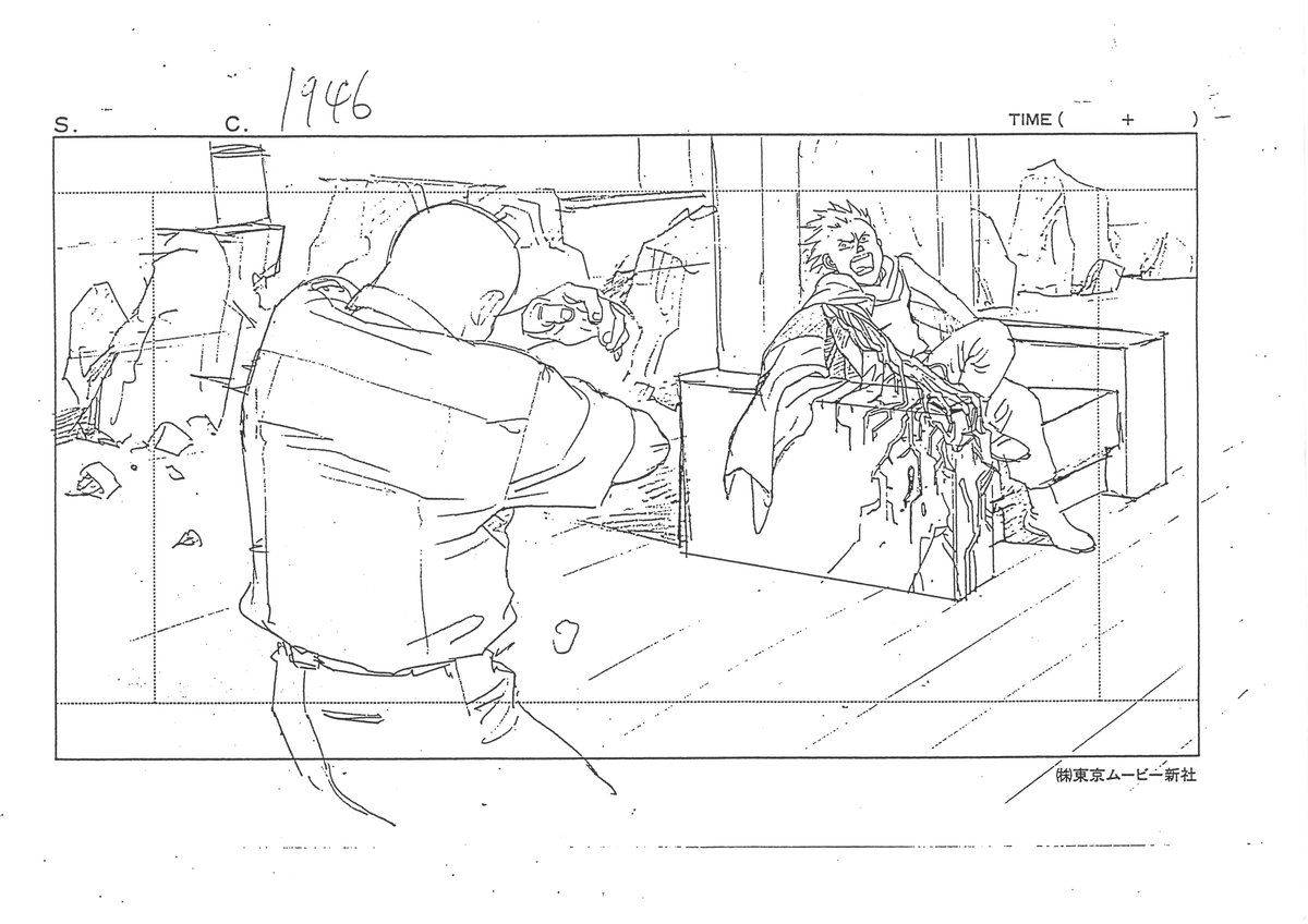 アニメ『AKIRA』
大友克洋氏自身も多数L/O作画されているのも凄いですよね!
#AKIRA #大友克洋 