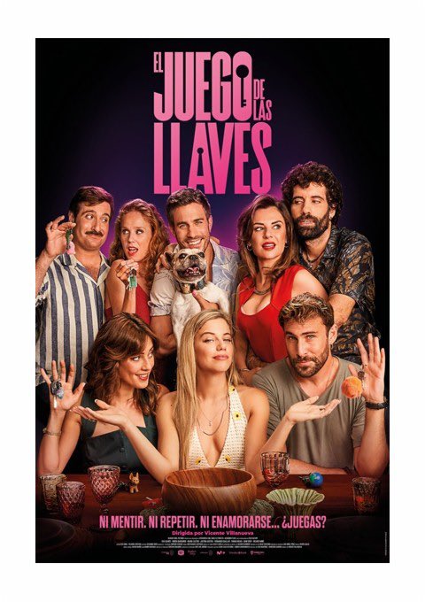 jcnavarroSARAC's tweet photo. Hoy se estrena en cines la película “El juego de las llaves”, en la que han trabajado @MiquelMars, @_OscarRamos_ y JORGE PAMIES.
Gracias a @LeiraySerrano https://t.co/CIqrSJ3gAU