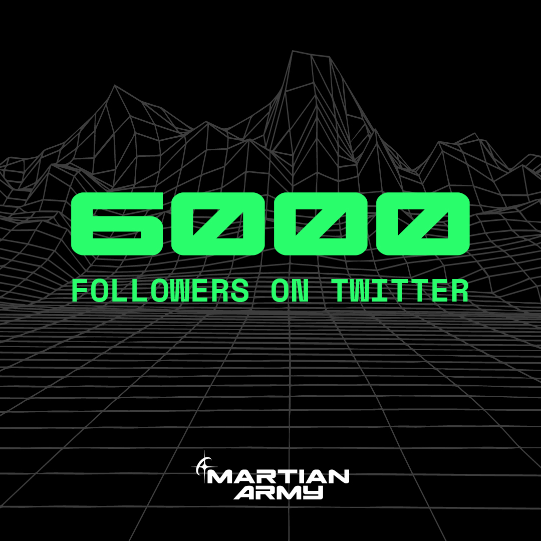 _martianarmy_'s tweet image. Woohoo 🎉
Thanks #NFTCommunity and #Solana fam!
