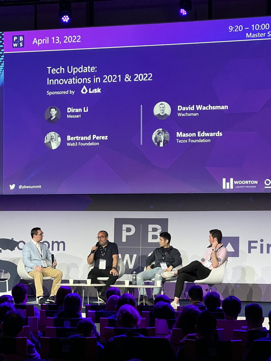 Tech overview takeaways: Competition and storage are expensive on blockchain leading to layer 2 solutions like Polygon (EVM compatible) and Solana (non EVM compatible). Usually trading off speed vs centralization.