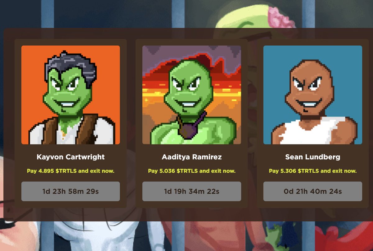 SolanaPrincess's tweet photo. 3 @TurtlesNFT in jail and 2 @TurtlesNFT in the hospital - but still got 15 Toxic 🐢s looting / farming… How was your Turtle Tuesday???  @fiyopi @ksicrypto @jpegned https://t.co/H5rOFJKV02