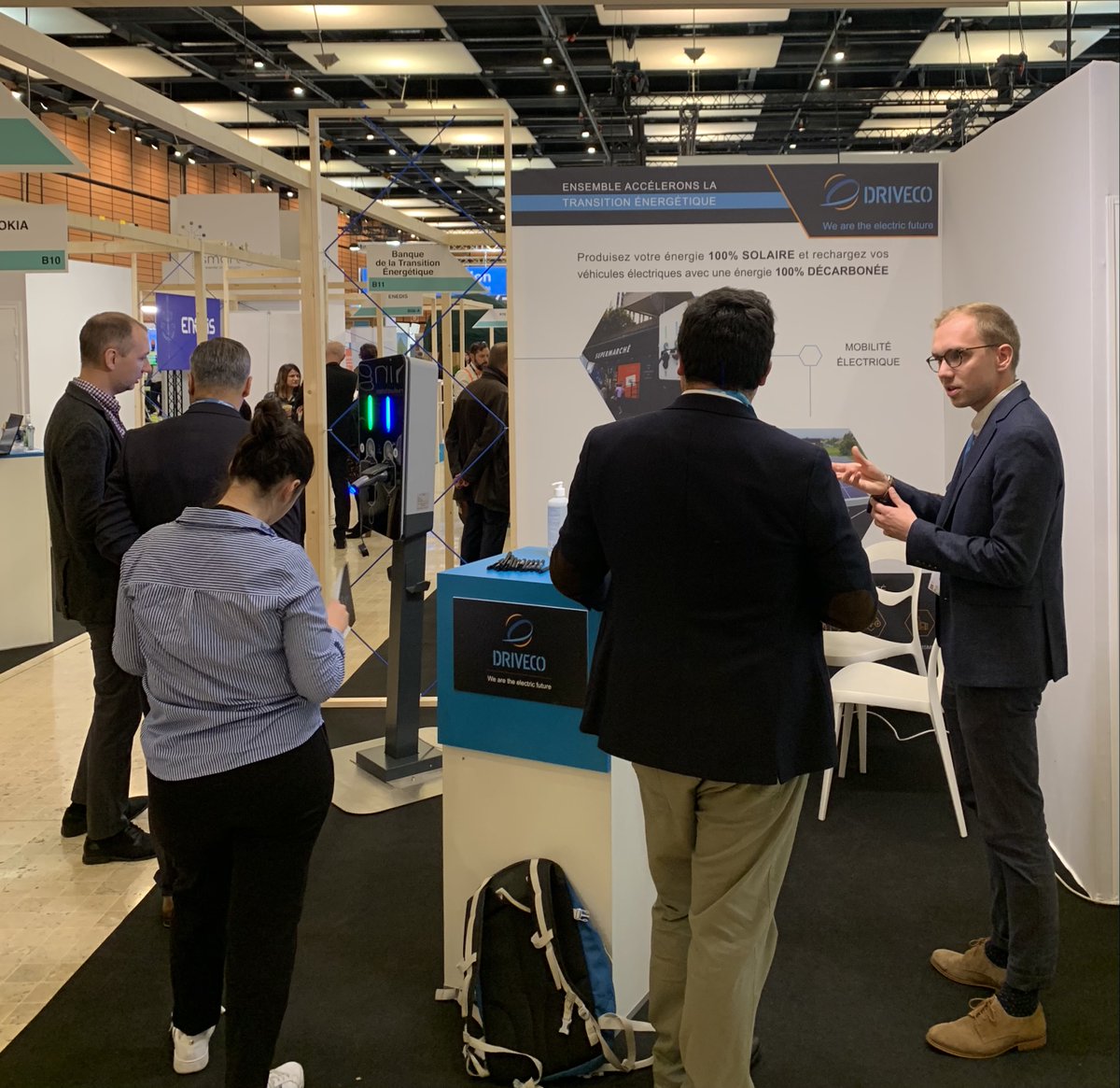 DRIV_ECO's tweet photo. ⚡️Salon du @MIXE_event ⚡️

Ça y est ! Nous sommes en place au salon MIX.E et nous vous attendons au stand B17 ! 📍

Discutons ensemble des enjeux de la #Transitionénergétique, de la #mobilitésolaire ou encore des #bornesderecharge ! 🌿☀️

#event #energy #EnergyTransition https://t.co/9orDPebKJm