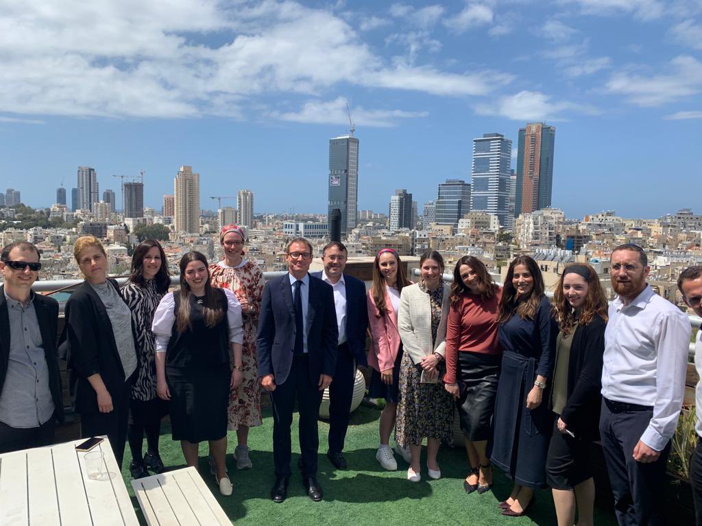 In Bnei Barak, I met Haredi women working in high tech, private equity, venture capital and financial services. A fascinating discussion with impressive women about their experiences.