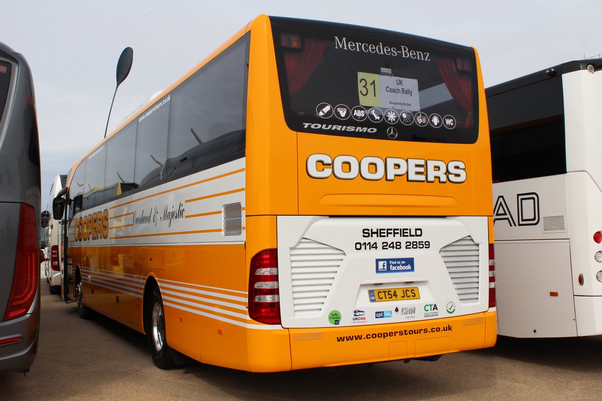 Great to see CTA members <a href="/BlakesCoaches/">Blakes Coaches</a>, <a href="/CoachOperators/">Brethertons Goldline</a>, <a href="/CoopersTours/">Coopers Tours Ltd 🌈</a> and <a href="/ParrysTours/">Parrys International Tours Ltd</a> at UK Coach Rally in Blackpool last weekend and congratulations to Parrys for winning Coach of the Year; Russel Cooper for Coach Driver of the Year, and Brethertons - Top Volvo
#welovecoaches