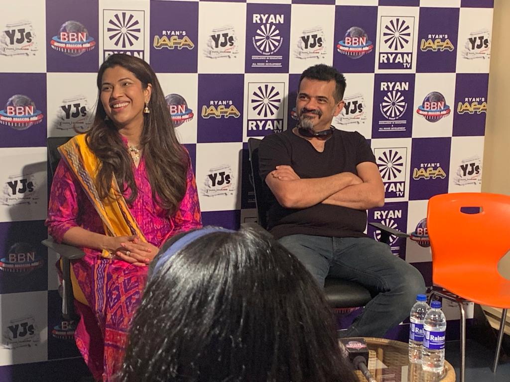 youngjourknows's tweet photo. Dr. Snehal Pinto and Mr. Ehsaan Noorani, Director Torrins, interact with YJs of Ryan International School, Chembur and Kharghar at the Ryan TV studio, Chembur 
#RyanInternationalSchool #RyanTv @RyanIntlGrp 
For more photos follow the link:
https://t.co/YvE9Afcoar https://t.co/ozMklq0mY6