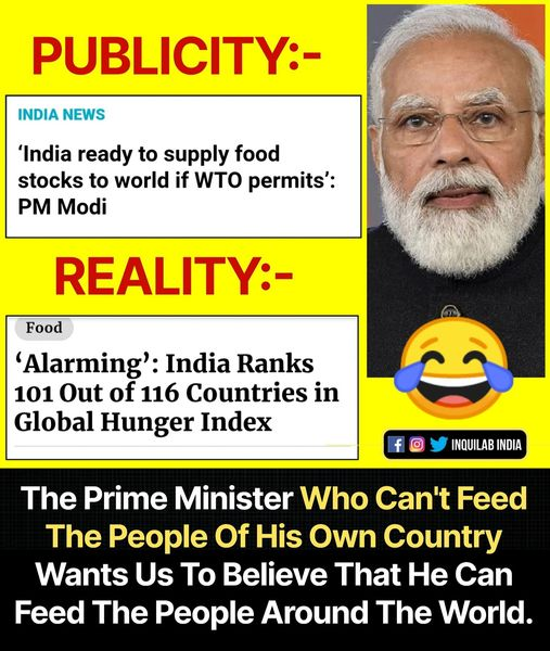 itsmeKNR's tweet photo. Modi Ji, first feed the people who are sleeping hungry on Indian streets.
#ModiHaitoMumkinHai https://t.co/3ElXKYkqwH