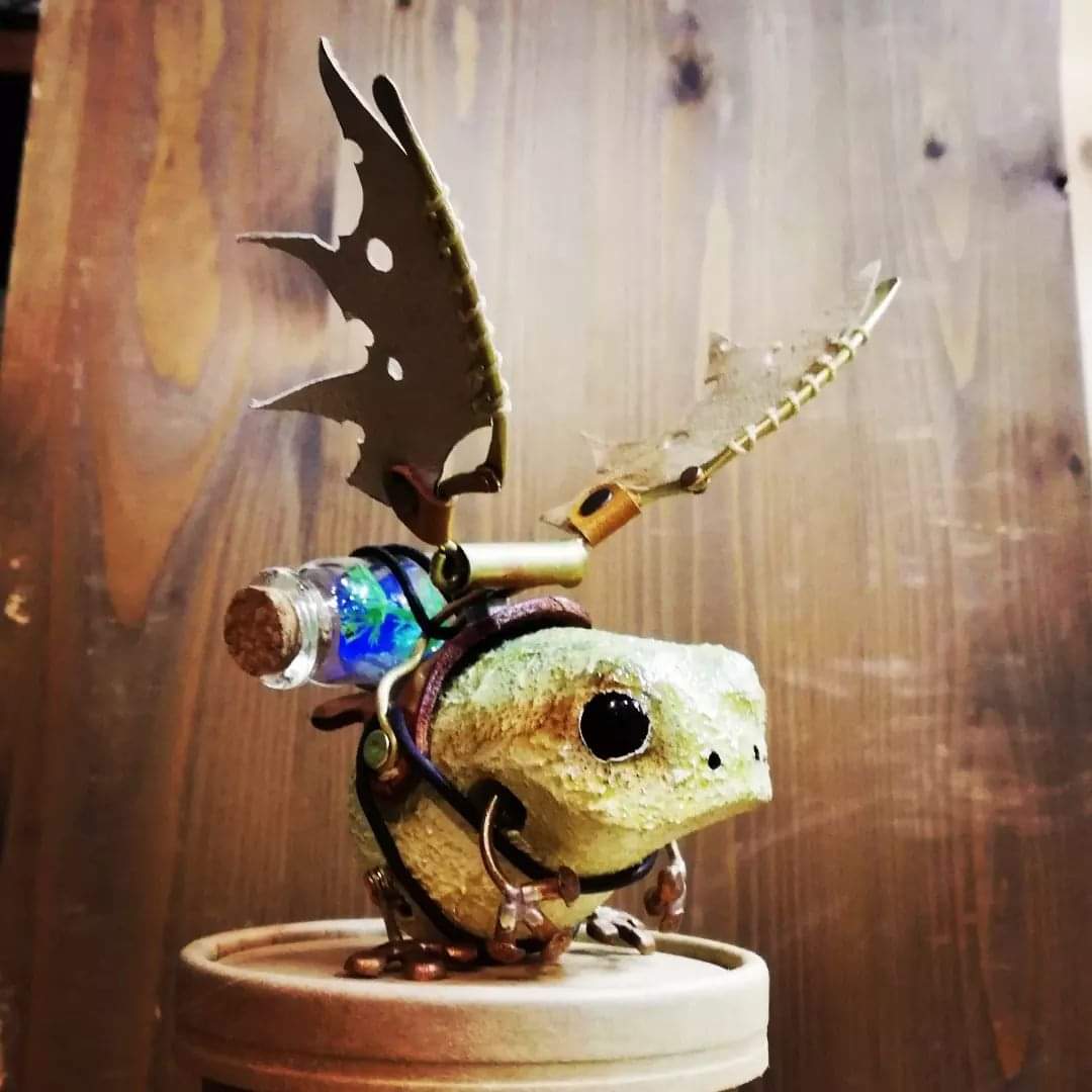 風来!モッケ旅団　かえる置物　末吉晴男 6匹セット 風来!モッケ旅団 かえる置物 末吉晴男 6匹セット 風来!モッケ旅団