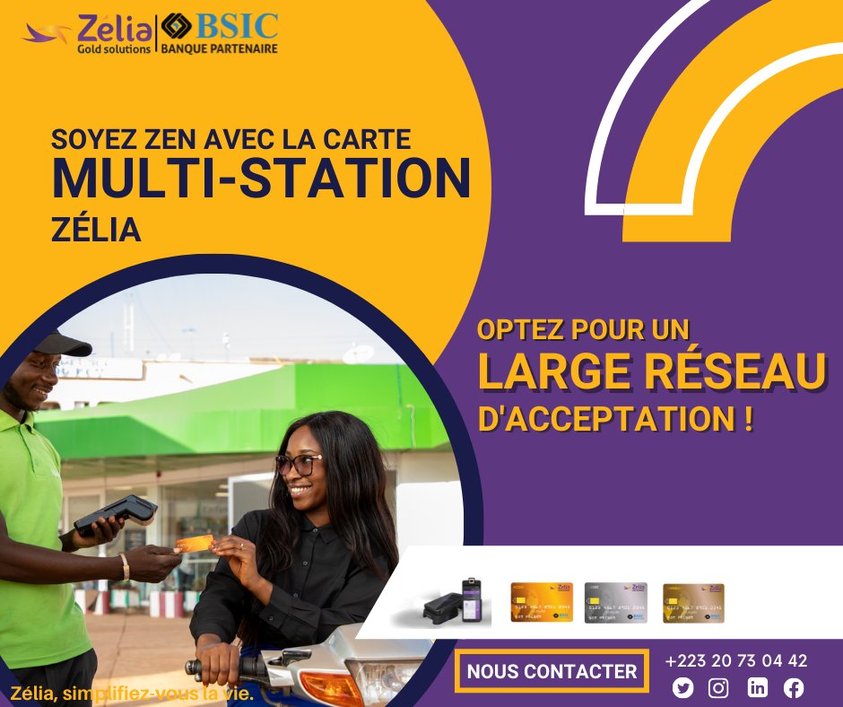 Utilisez votre carte sans crainte !
Vous avez le choix entre plusieurs stations services en plus. C'est vous qui décidez !👍 
N'est-ce pas merveilleux ça ?
.
Simplifiez-vous la vie.
#ZELIA
#CarteCarburant
#choixClient