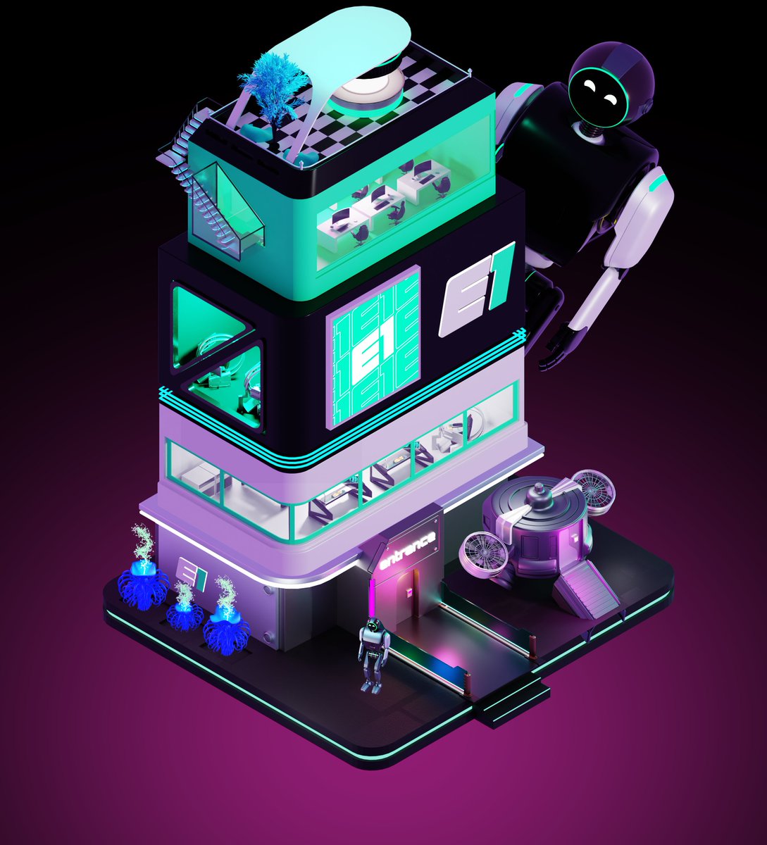 IT'S HAPPENING 🚀

Celebrate mint day by winning an Arena (airdropped to your wallet after minting finishes; public sale value of 0.25Ξ)

To win:
1️⃣ Join our discord at discord.gg/e1
2️⃣ Follow <a href="/EsportsOne/">Esports One</a> 
3️⃣ Like, RT and tag a few friends to get involved!
📅 72 hrs!