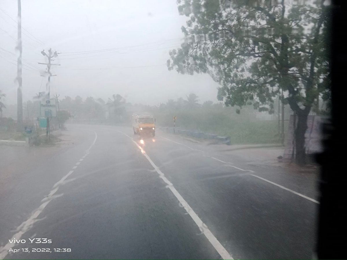 இடி மின்னலோடு செம மழை மக்கா😍⛈
#KanyakumariRains