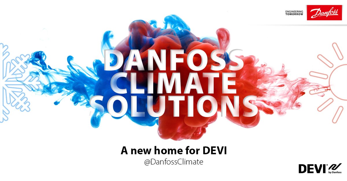 DEVIheating's tweet photo. We now have a new home for DEVI electric heating products @DanfossClimate.

There you can find the latest:

✔️ Product overview
✔️ Documents
✔️ Videos
✔️ Tools and apps
✔️ Case stories
✔️ Related applications and solutions

Got a question or comment? Let us know below. https://t.co/73CBEM2DsD