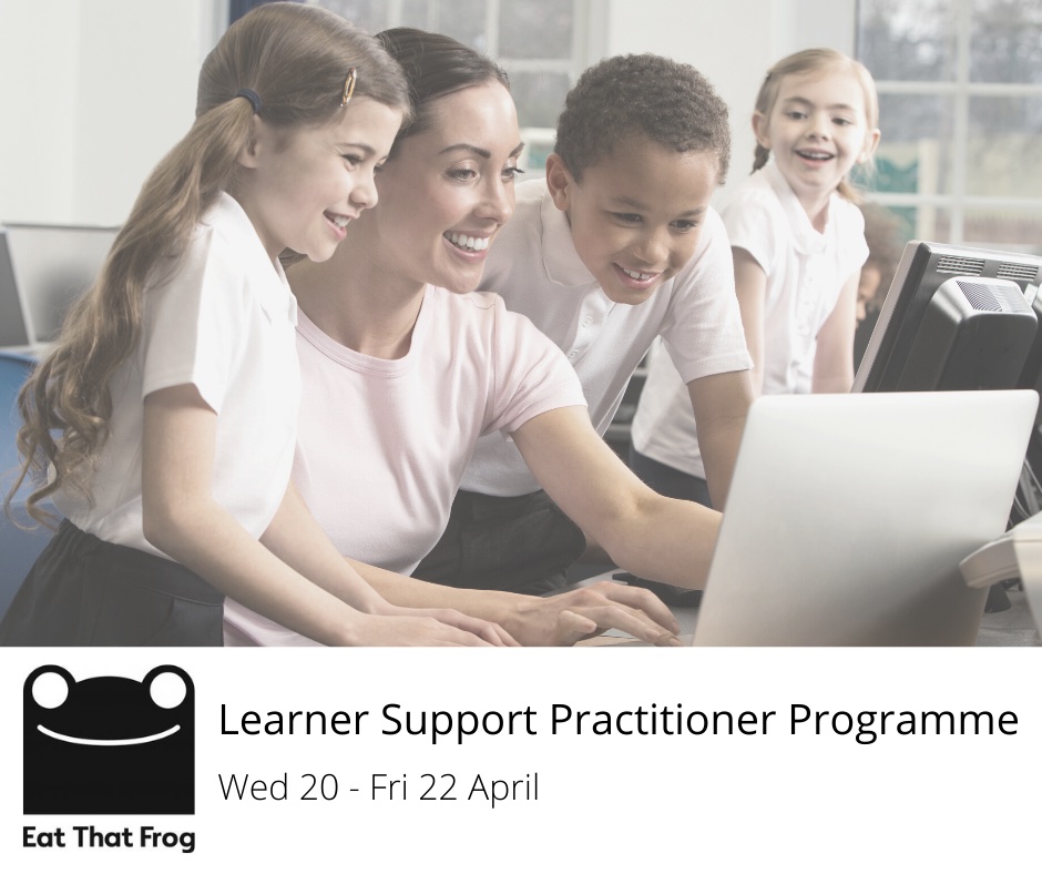There is still time to  sign-up for a 3 day level 2 #LearnerSupportPractitioner programme with #EatThatFrog. The #ShortCourse will run from Wed 20 - Fri 22 April. For more info and how to register 👉ow.ly/uaqt50IEJPL
#SkillsLaunchpadPlymouth 
#JoiningTheDots