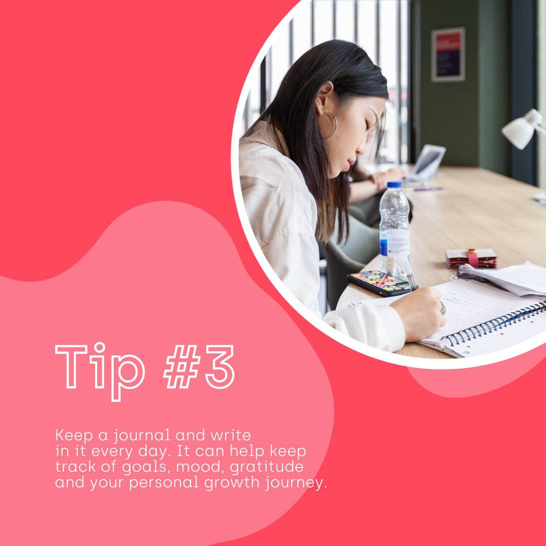 #GrowitFresh isn’t just about nurturing plants &amp; reconnecting with nature 🌻, it’s also about taking care of yourself, mentally &amp; physically 🧠 to ensure you’re growing into the best version of yourself 😇. Incorporate our self-improvement tips into your daily life. 👇