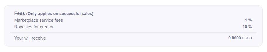 ebrand404's tweet photo. #Meta is close to a 50% fee on NFT sales.
Funny how the future looks like the past. 🧐

We chose 1% fee 

🟪 https://t.co/wYqVbRlakV  

And before any listing you can see exactly what you will get according to the creators royalties and plateform fees. 

👇 https://t.co/l7YKz9CoD0