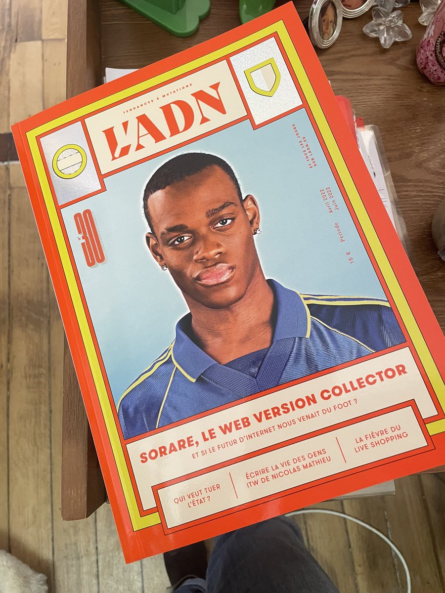 Elle est pas belle - elle est magnifique 🤩 Le nouveau numéro de la revue de <a href="/LADN_EU/">L'ADN 🧬</a> vient de sortir !!!