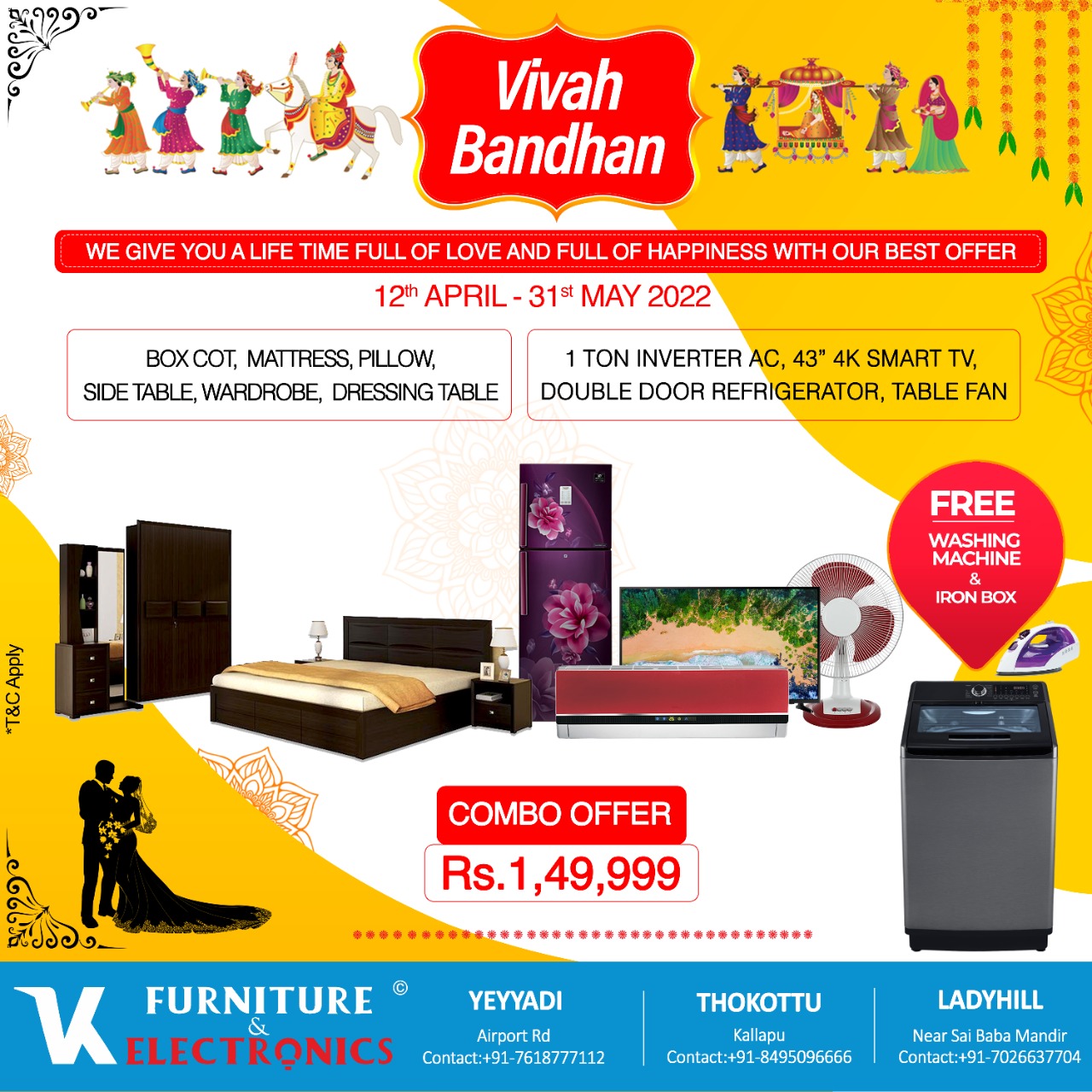 Furniture on sale combo offer