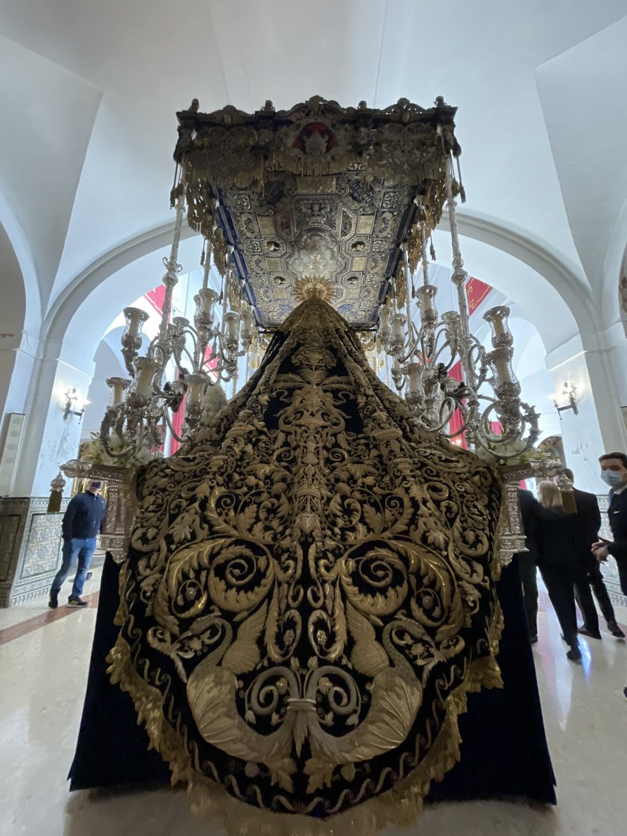 jlsanzalcalde's tweet photo. La @HdadBuenFin pone en la calle un gran patrimonio que es orgullo de la #SSantaSevilla22 donde destaca su monumental paso de palio, tesoro de la ciudad. Pero, sobre todo, la mejor insignia de su cofradía es el Centro de Estimulación Precoz que sigue siendo bandera de la caridad. https://t.co/gu8z4ZTFfK