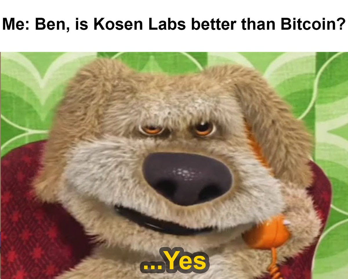 Vividan15's tweet photo. The world should know about  @kosenlabs and #KosenLabsMemes https://t.co/AdCaov8S72