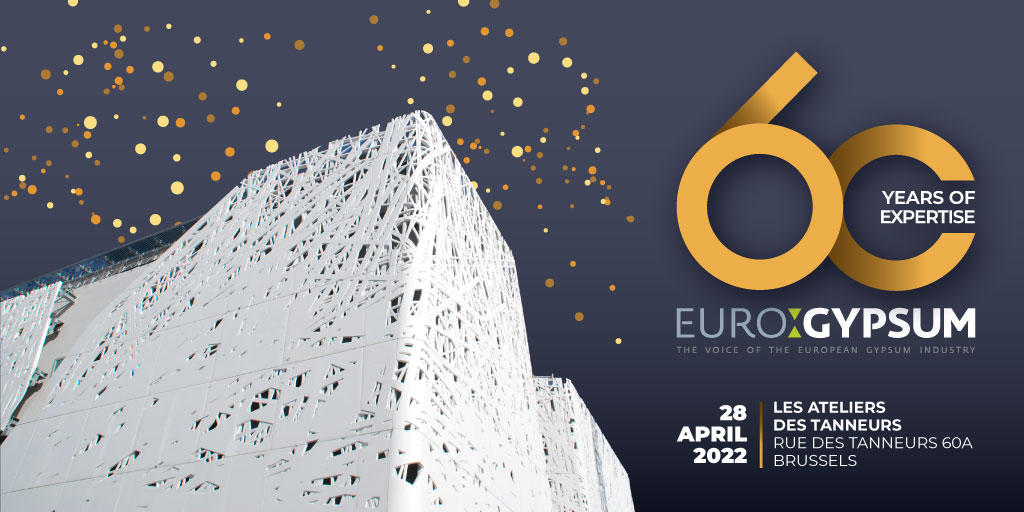 Dynamic. Creative. Circular.
Step into the future of gypsum on 28 April.

✍️Full agenda &amp; registration at bit.ly/3IOoMfR (free to attend)
#design #Construction #circularity #EU #NewEuropeanBauhaus