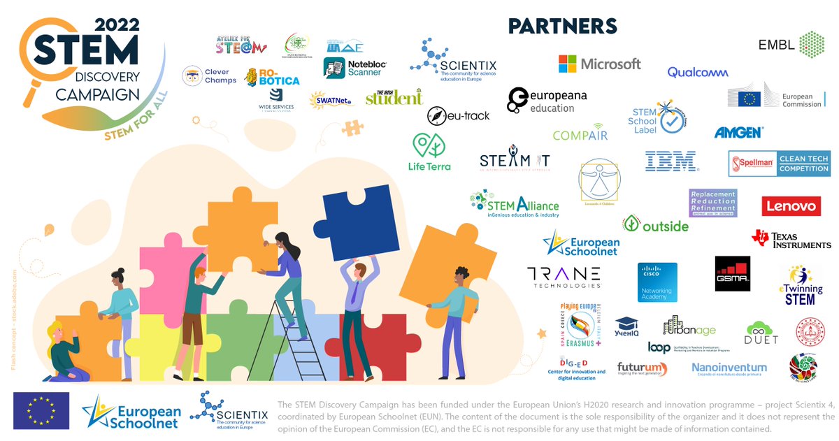 SWATNetProject's tweet image. #SWATNetProject is very pleased to become a partner of the #SDC22 and promote #STEMeducation together with @scientix_eu &amp;amp; @eu_schoolnet ! The campaign has already reached a great number of learners and educators across Europe contributing to making #STEM accessible for everyone!