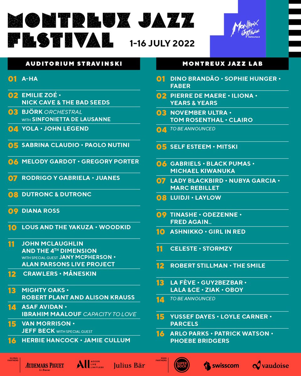 Montreux Jazz Festival tweet media