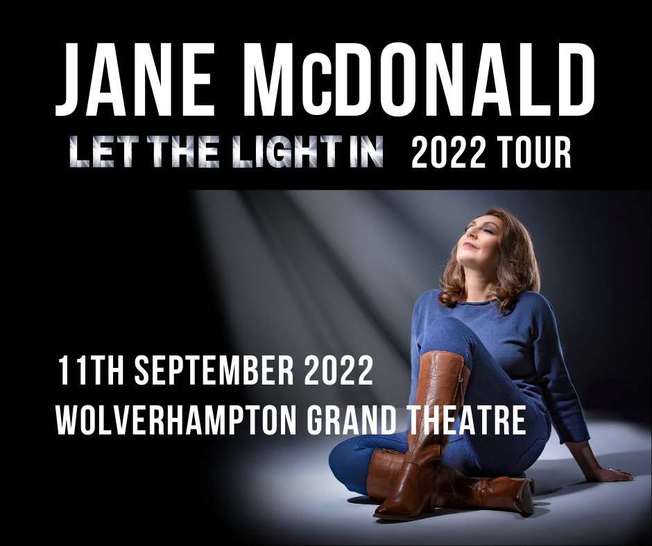 TheJaneMcDonald's tweet photo. I'll be performing at Wolverhampton Grand Theatre on the 11th September - click here to book > https://t.co/DPIOR7Ydpe
For a full list of tour dates visit my website https://t.co/fdEOwyAHxY @WolvesGrand #Wolverampton #Birmingham https://t.co/YuFkuMFZAi