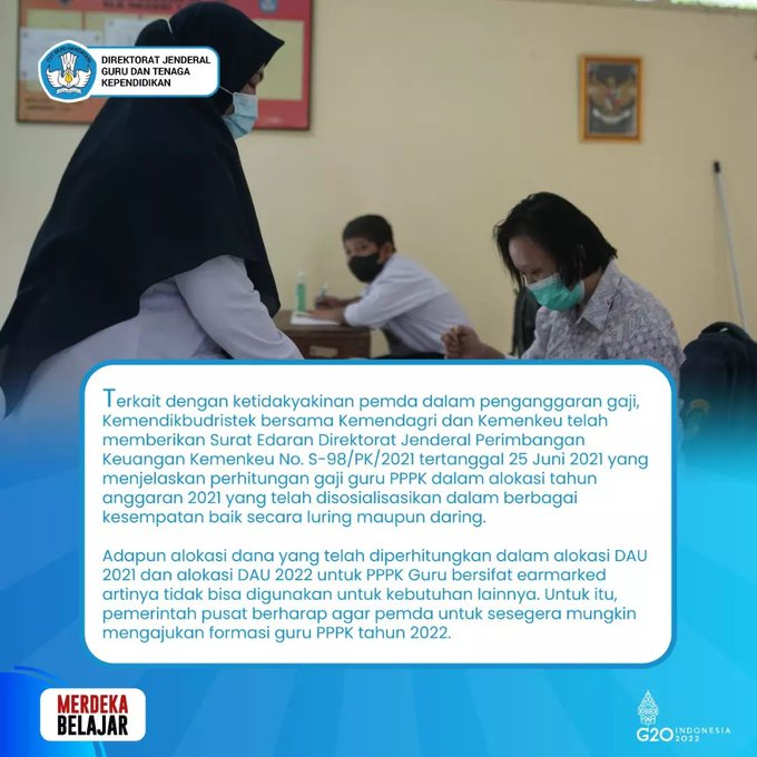 Informasi Seleksi PPPK Guru Tahap 3 dan PPPK Tahun 2022 ~ SELEKSI CASN