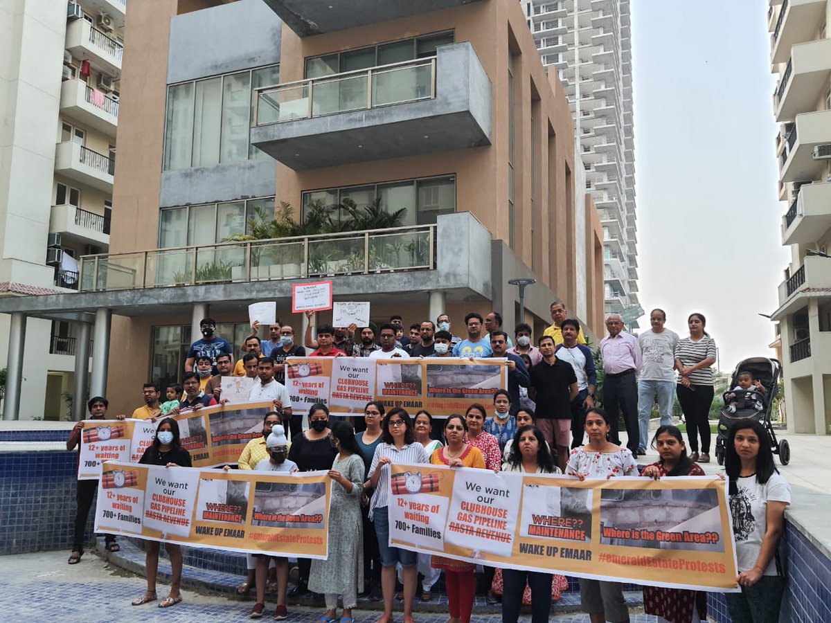 anshguptz's tweet photo. 4 years have passed, still Club house, Swimming Pool, Gas pipeline are not operational but 700 families are forced to pay. @emaardubai @emaarcares @emaarproperties @emaarindia @mohamed_alabbar @TOIGurgaon @HTGurgaon #gurgaonlife #gurugramcity #gurgaontimes #gurgaoncity #rerametoo https://t.co/LSbB4xG8zC