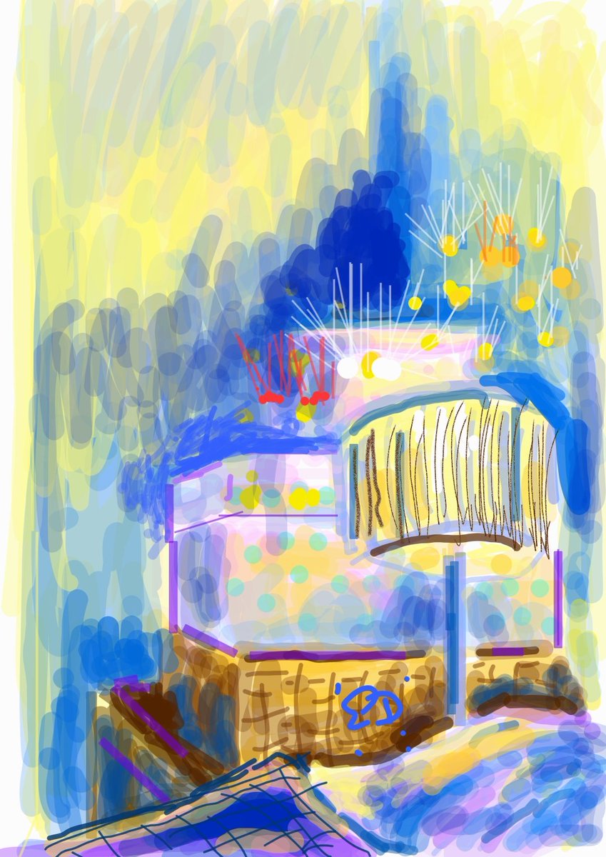 EmmaDaviesArt's tweet photo. 'Kings Heath Car Lights Shimmering in the Distance, Amidst Reflection of my Bedroom in the Window'
2022
Digital Sketchpad Drawing on a Samsung Phone
#sketchoftheday #digitaldrawing #diarising https://t.co/dPtT2tph84