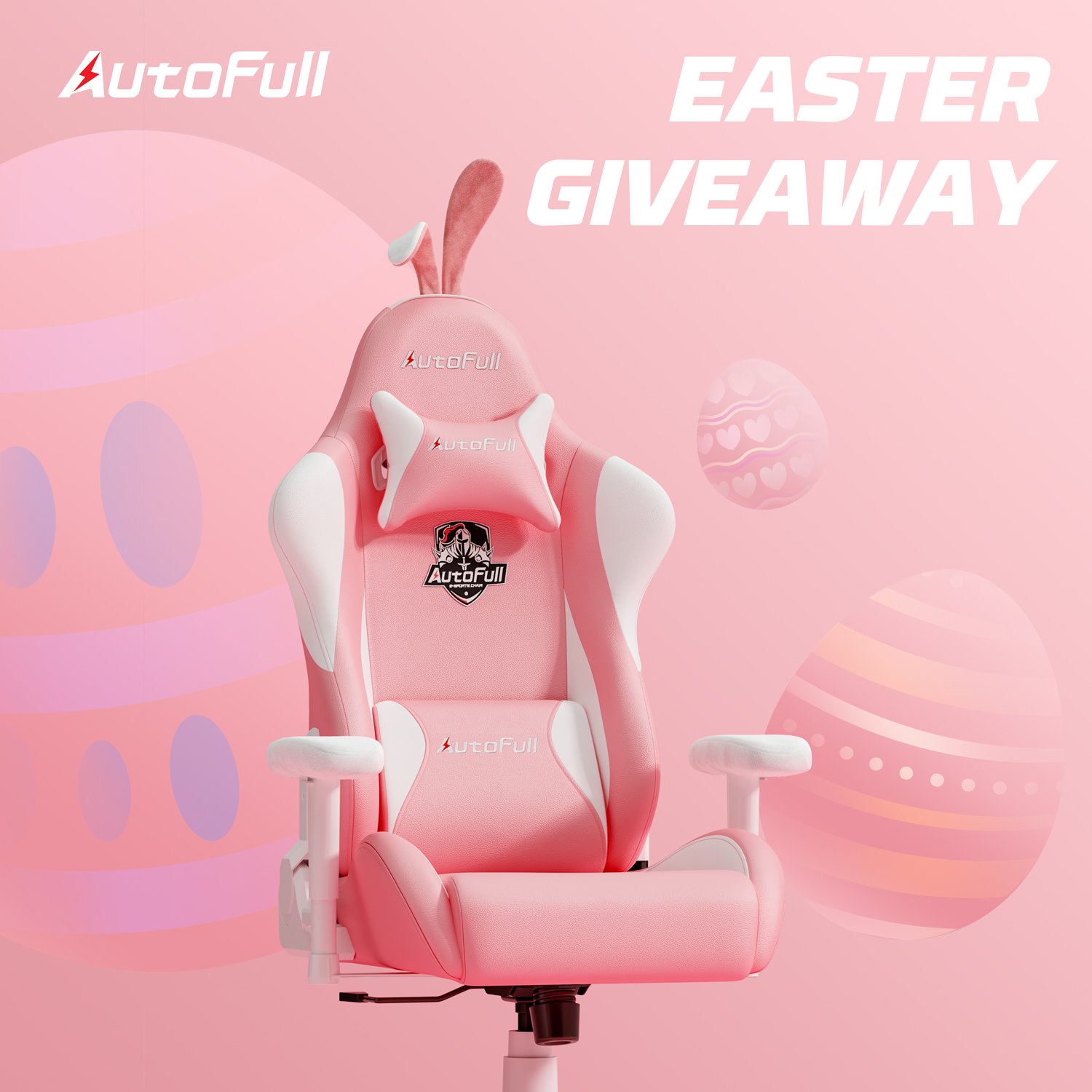Autofull gaming chair pink new arrivals