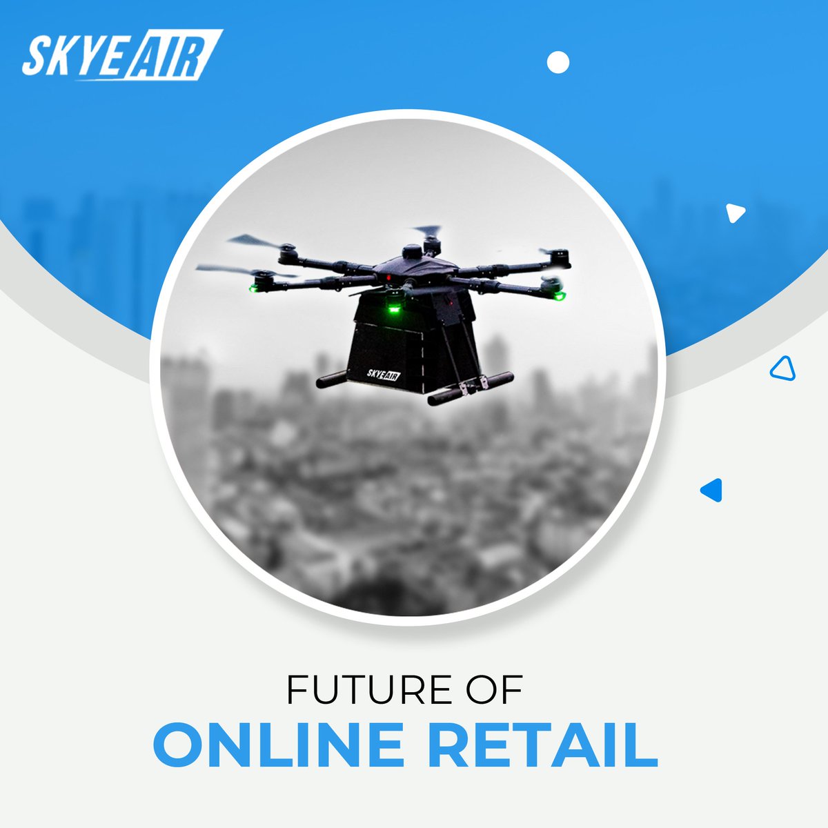 air_skye's tweet photo. Drones could be the next mechanism for carrying packages from place to place. With several Government initiatives, drone delivery is definitely a step closer to reality.

#SkyEAirMobility #Drones #DronesDelivery #Aerospace #Aviation #UAV
#Technology #Drone #DroneRevolution https://t.co/b55iAzHOMw