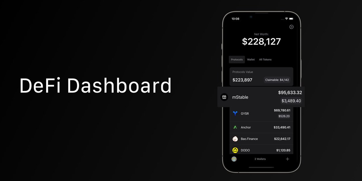 andremartingo's tweet photo. 📣 Hi everyone! Side project ⏰ 
New app to track your portofolio and DeFi protocols. #defi #anchorprotocol

https://t.co/dMxeXYk9cg

Kudos to my advisors @ManzoPower @marcfdezv @pballart https://t.co/XmCMh3xx8o