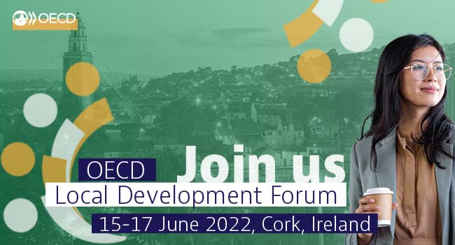 [#GoLocal] 📣 Join us on 15-17 June in ☘️ #Cork, Ireland for the 2022 OECD Local Development Forum, and network with peers from around the world.

🟠 Register here: lnkd.in/dG2zrPv7
🟢 LEED Programme: oe.cd/4qP