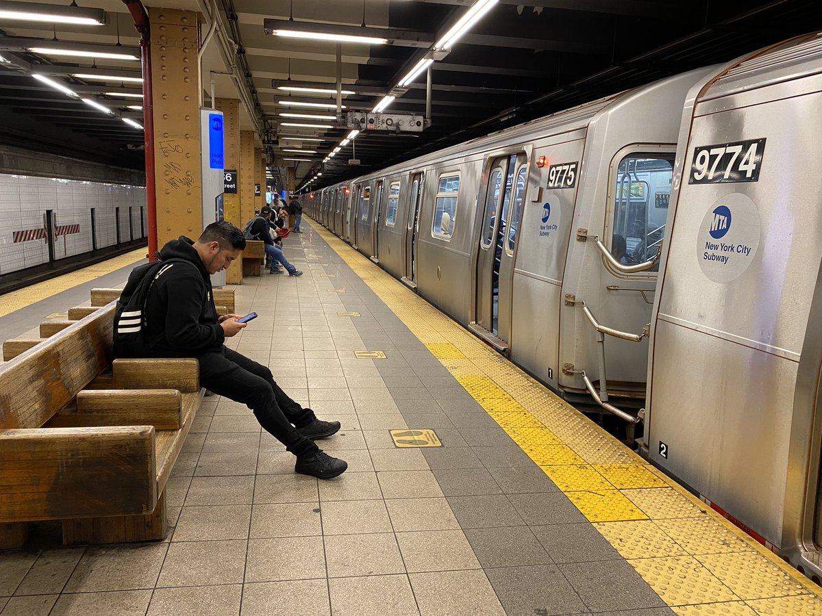 At 36th Street subway staton Sunset Park, morning after shooting, and trains are running again. Construction workers, carpenters, and Fed Ex worker, Michael Torres tells me, “you can’t let one person alter your life, gotta keep on, keep on going,” as he gets on an R train.