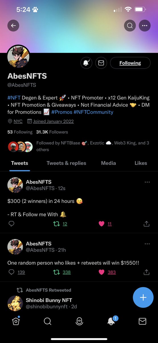 CoffeePandaGirl's tweet photo. @AbesNFTS Done ✅ https://t.co/1GzR9u7Lgi