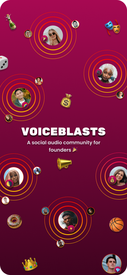 VoiceBlastsHQ's tweet photo. 🔥Announcement🔥

We're happy to announce the launch of VoiceBlasts 🚀

We're a social audio community for founders. 

✨ Make new friends

🚀 Share your journey

🎙 Chat about topics you love

❤️ Get support from the community 

Get the iOS app 👇🏾

https://t.co/DP3KkrxsJa https://t.co/UOXadeMuJK