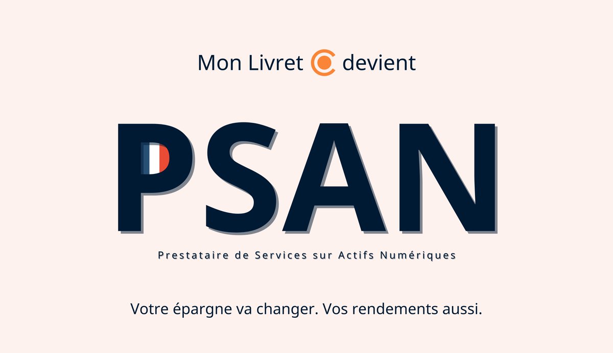 Nous avons obtenu l'enregistrement en tant que PSAN auprès de l’AMF 🇫🇷

Mardi 12 avril, le précieux sésame nous a été délivré par l’AMF. Nous sommes fiers de rejoindre le cercle restreint des 36 sociétés disposant de cet enregistrement!

Notre communiqué: bit.ly/3E6effr