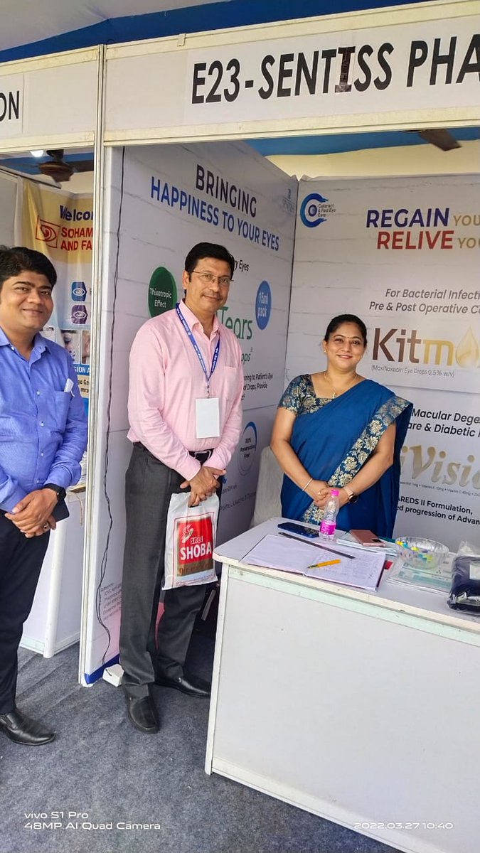 PallabKumarBas7's tweet photo. @sentisspharma At EIZOC Puri interaction with KOL Dr Asok Nanda...my leader on top of KOL connect @Ruchi_75 #lifeatsentiss https://t.co/P0TWLSu6AV